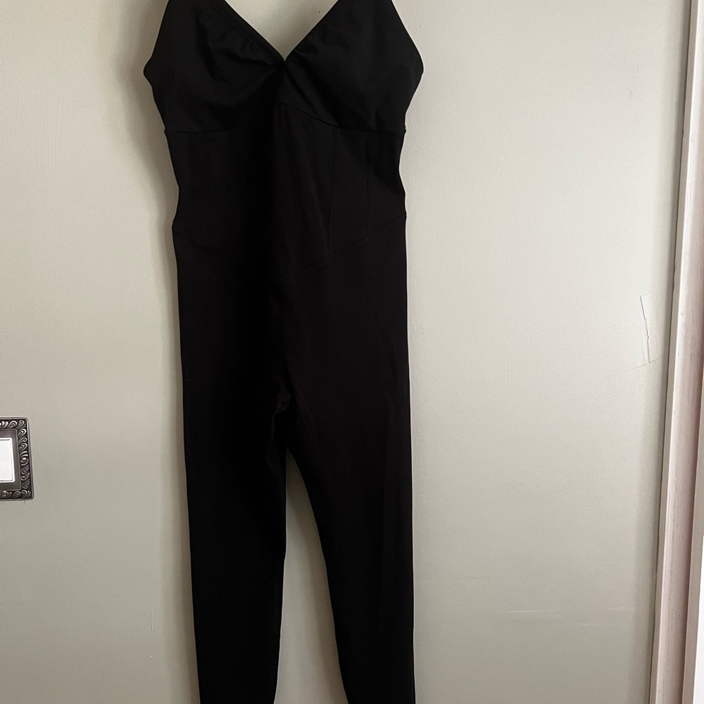 Sincerely Jules Black bodysuit with corset top detail. Black size M